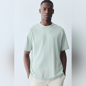 Tasso Elba Soft Mint Short Sleeve Tee